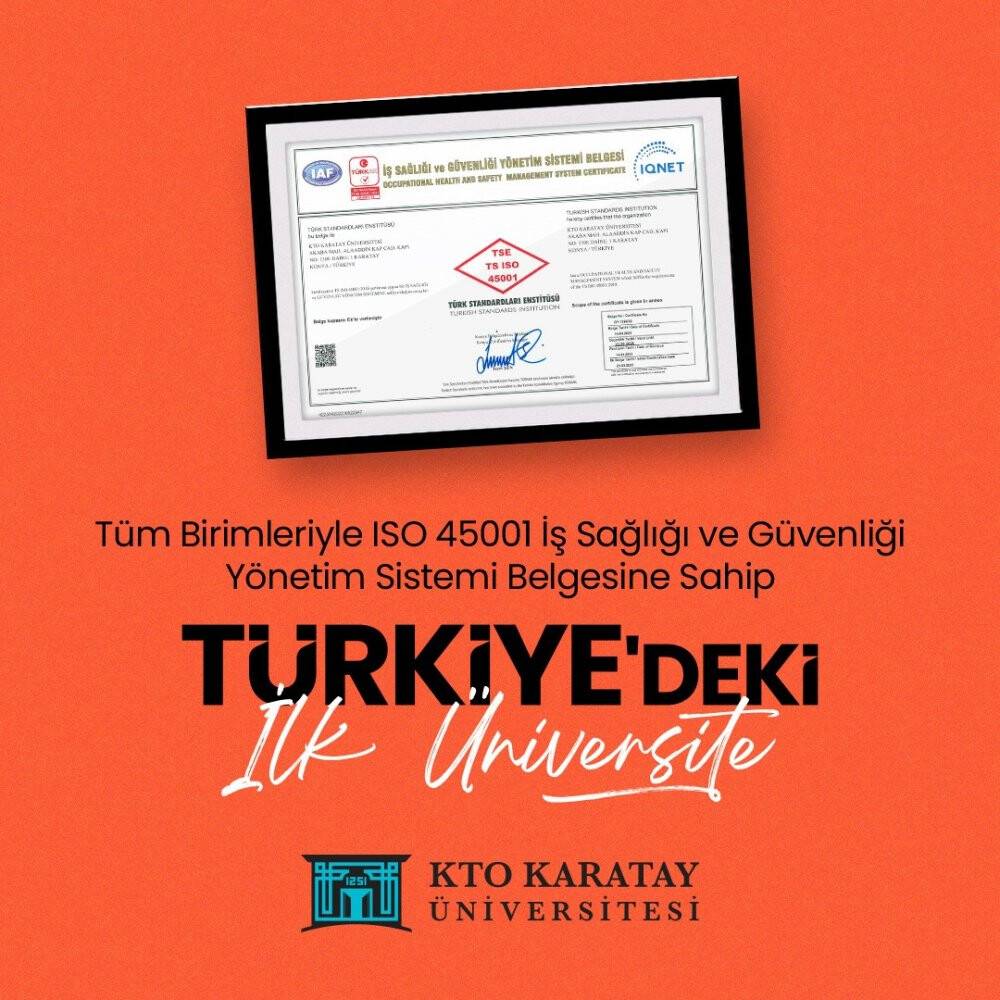 KTO Karatay'dan Türkiye'de bir ilk