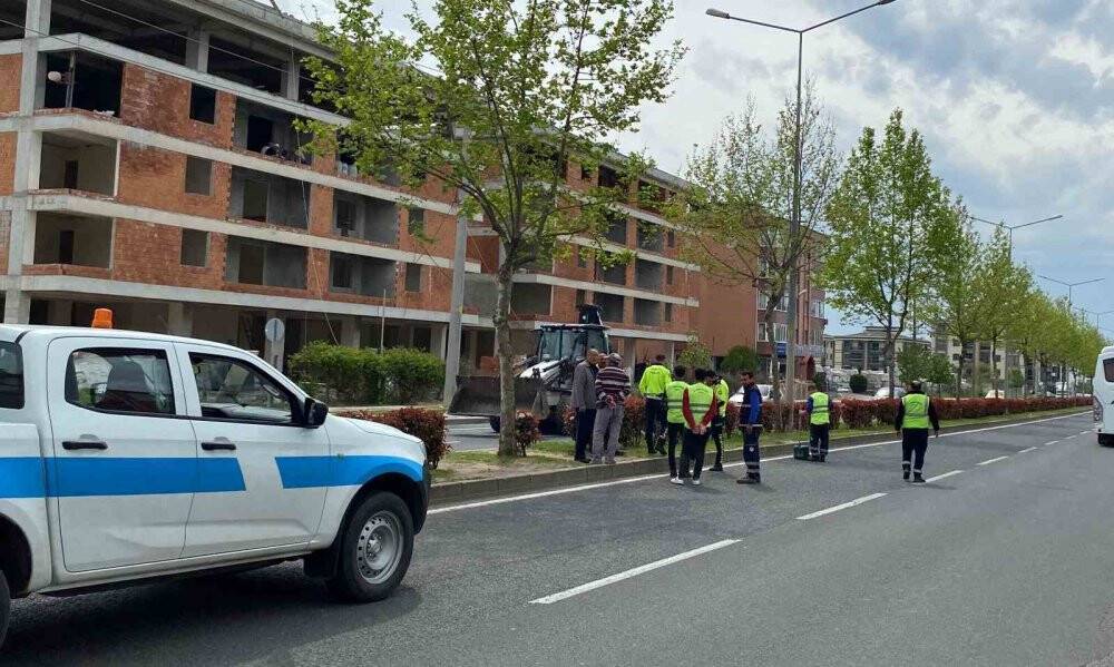 Yayaya çarpan sürücü olay yerinden kaçtı: O anlar kamerada
