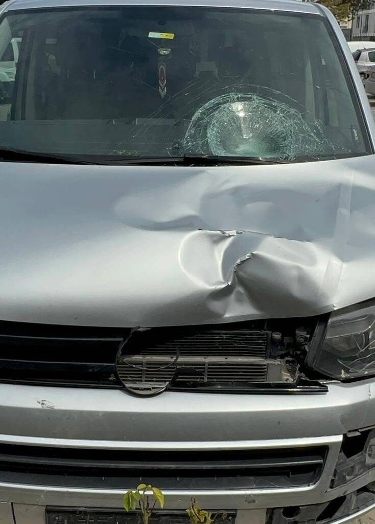 83 yaşındaki motosiklet sürücüsünün öldüğü kaza güvenlik kamerasında