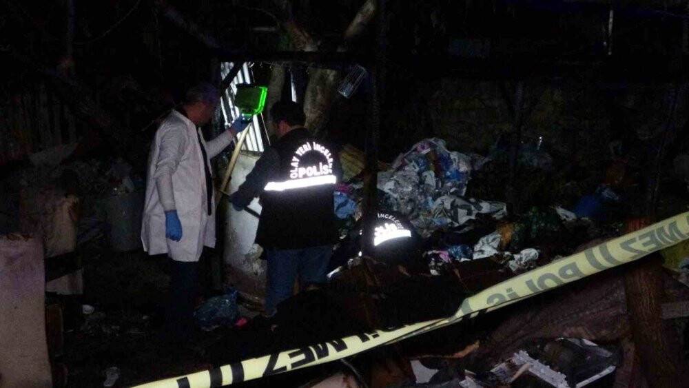 Baraka yangını: 4 yaşındaki çocuk hayatını kaybetti