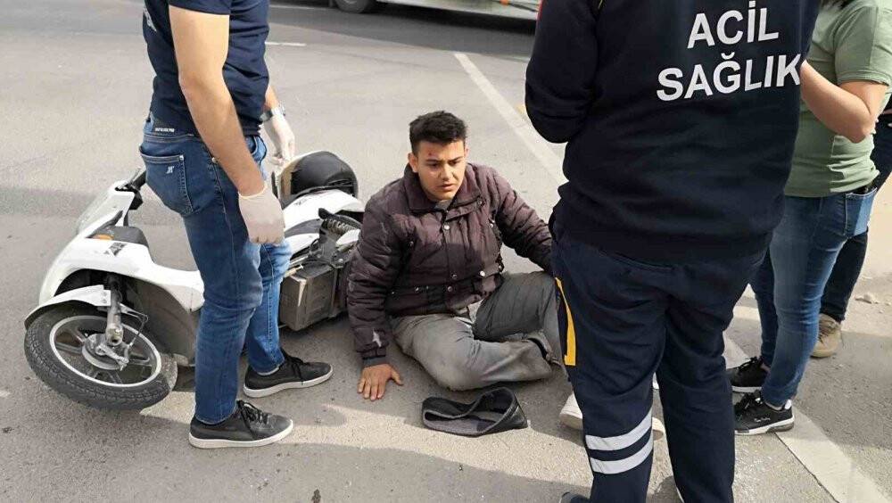 Aksaray-Konya yolunda kaza:1 yaralı