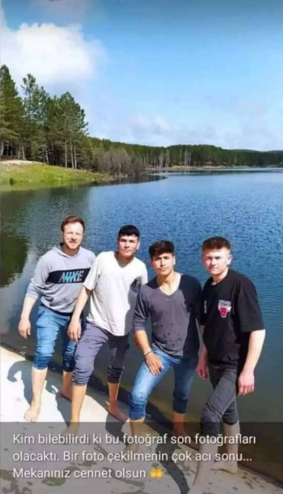 Bu fotoğrafı çektirdikten sadece 10 dakika sonrası facia yaşandı