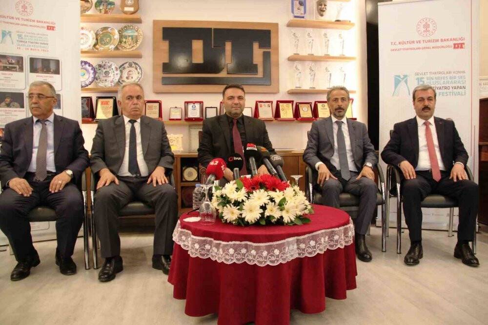 Konya’da “Bin Nefes Bir Ses” tiyatro festivali başlıyor