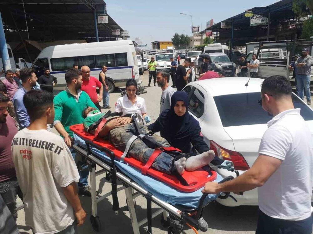 Tarsus’ta trafik kazası: 2 yaralı