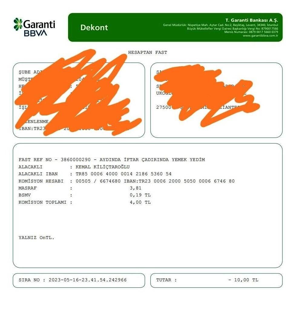 Depremzededen Kılıçdaroğlu'na 10 TL