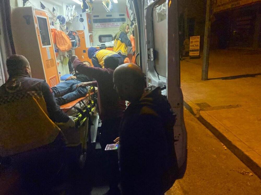 Kuryelerin kavgasında mermi yağdı