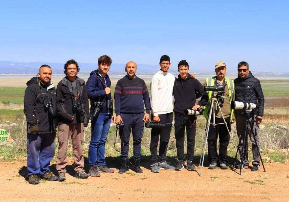 Kuşların göç yolculuğunu ölümsüzleştirildi