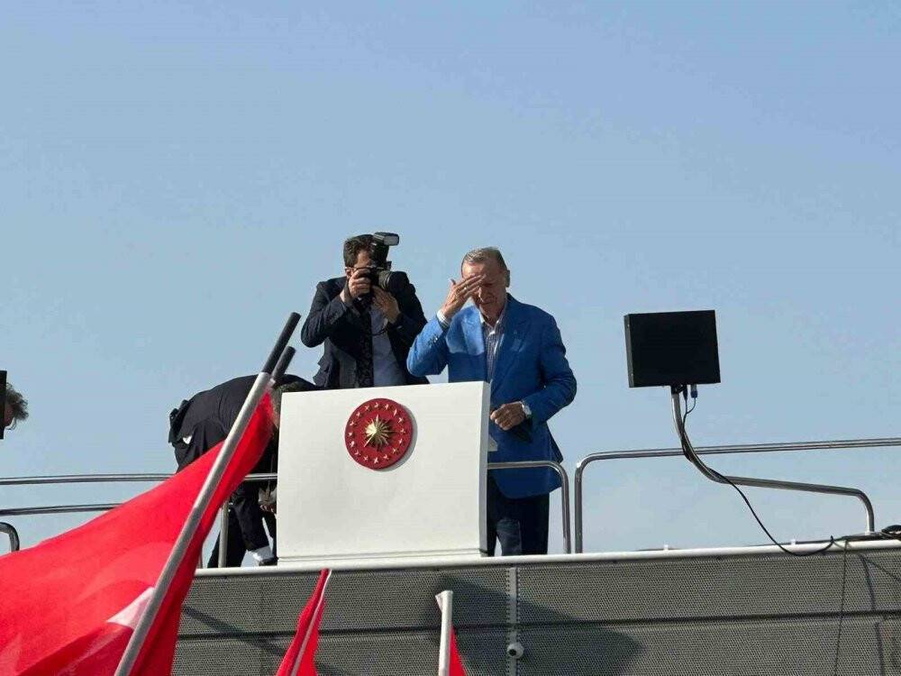 Cumhurbaşkanı Erdoğan açıkladı: Çadırların sularını kesmişler!