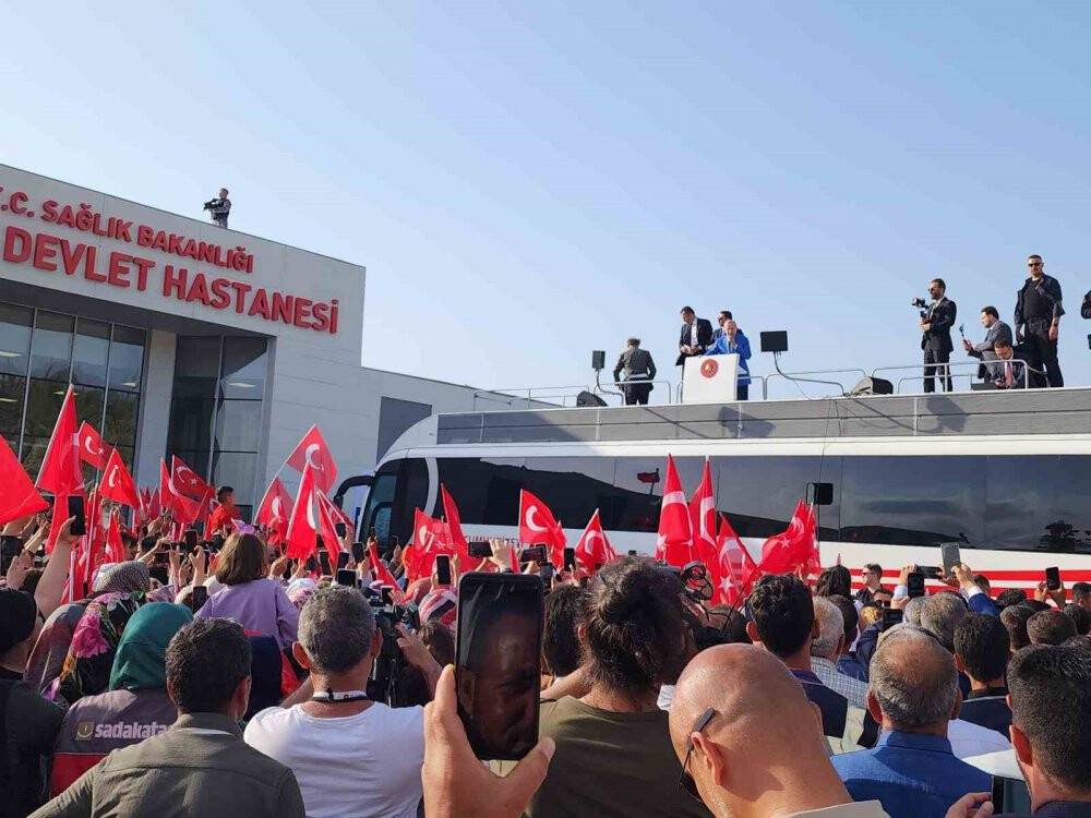 Cumhurbaşkanı Erdoğan açıkladı: Çadırların sularını kesmişler!