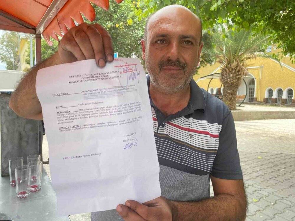 Depremde ’ölü’ olarak kayıtlara geçti, 100 bin TL’lik yardım bile yattı