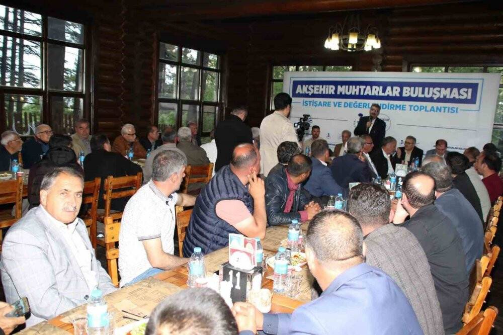 Muhtarlarla istişare ve değerlendirme toplantısı yapıldı