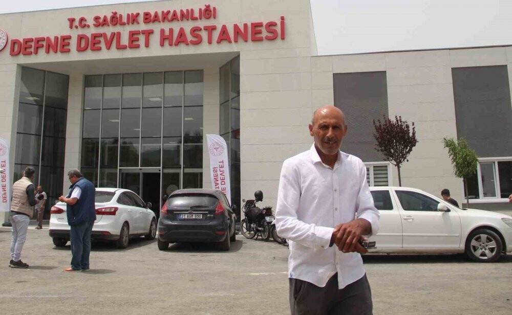 2 ayda tamamlanan Defne Devlet Hastanesi’nde hasta yoğunluğu