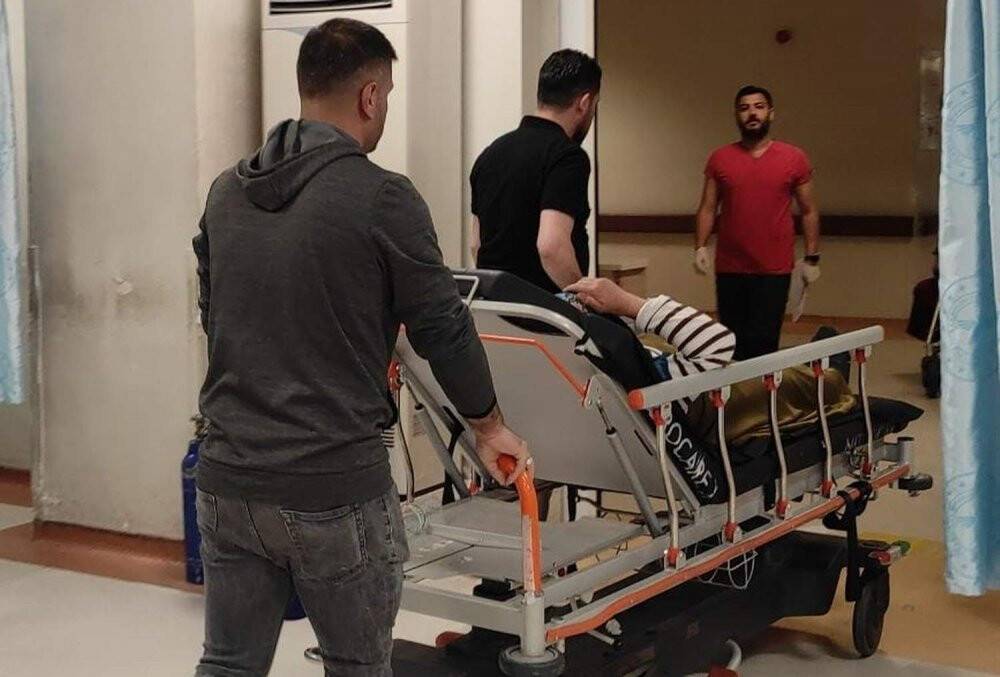 Tarım aracı devrildi: 5 yaralı