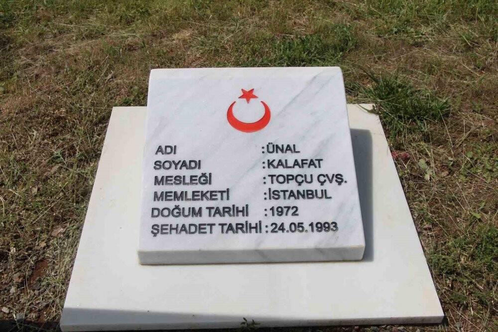 30 yıl sonra silah arkadaşlarının şehit edildiği Bingöl'de