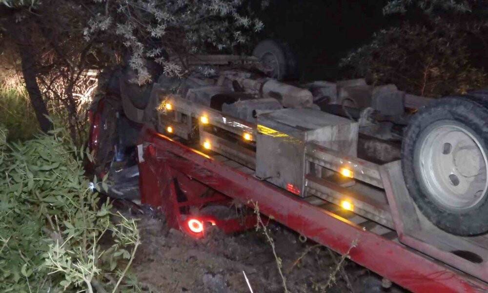 Kırıkkale-Konya Kara Yolunda kaza: 2 ağır yaralı