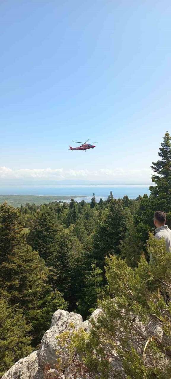 Konya'da dağa mantar aramaya çıkan kişi bulundu