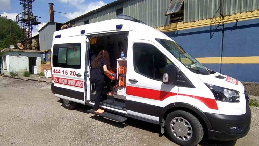 Metal fabrikasında patlama: 6 yaralı