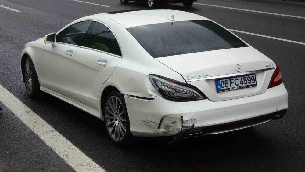 TEM’de zincirleme kaza: 2 yaralı