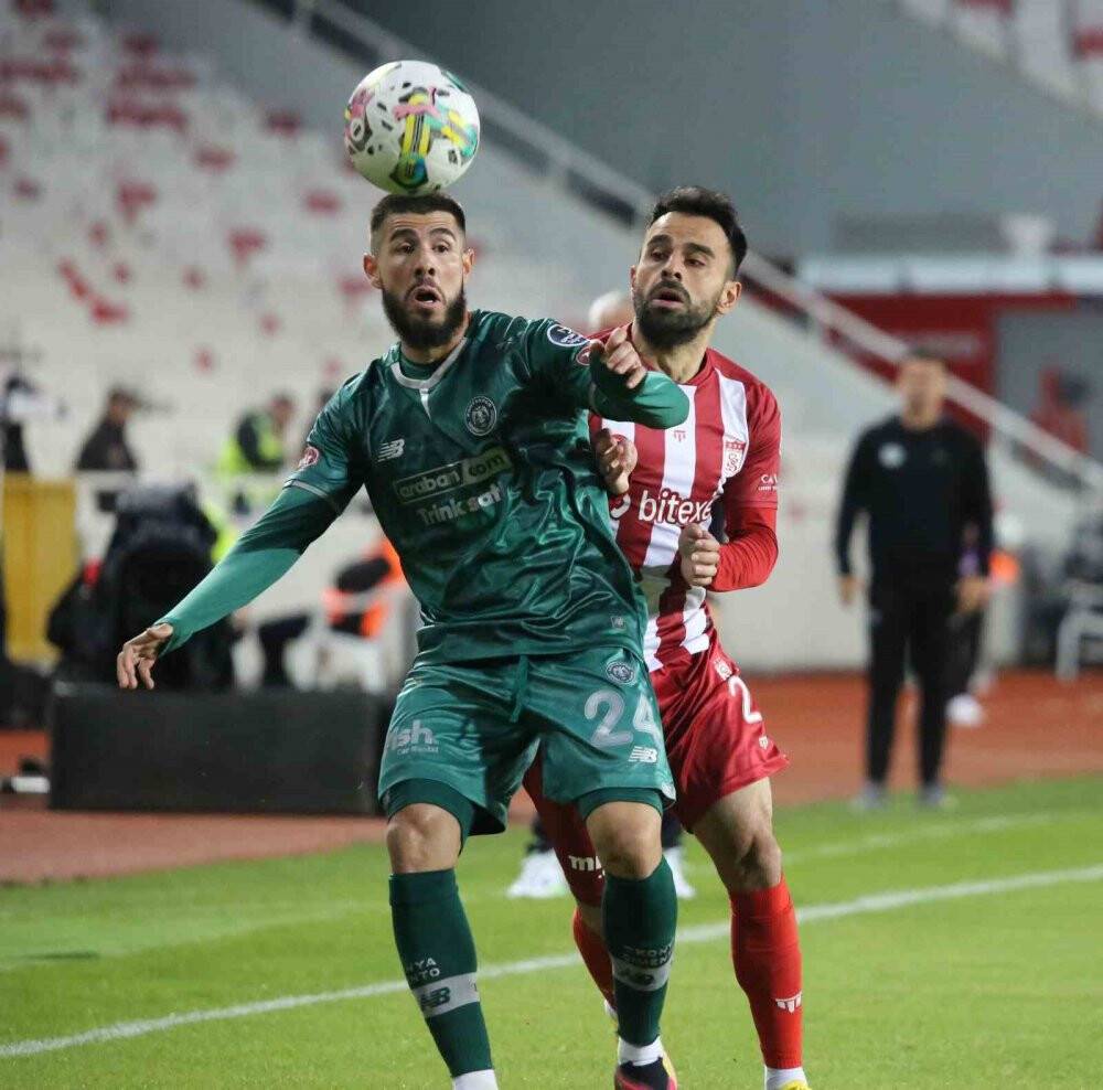 Sivasspor: 1 - Konyaspor: 0 (MAÇ SONUCU)