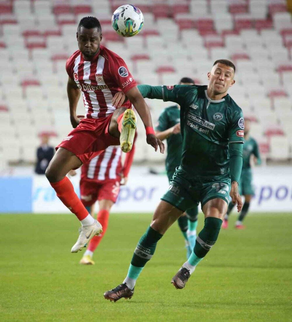 Sivasspor: 1 - Konyaspor: 0 (MAÇ SONUCU)