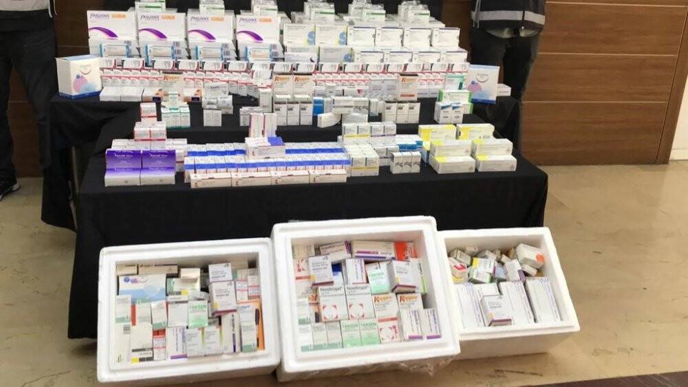 Piyasa değeri 10 milyon TL'lik kanser ilacı operasyonu!