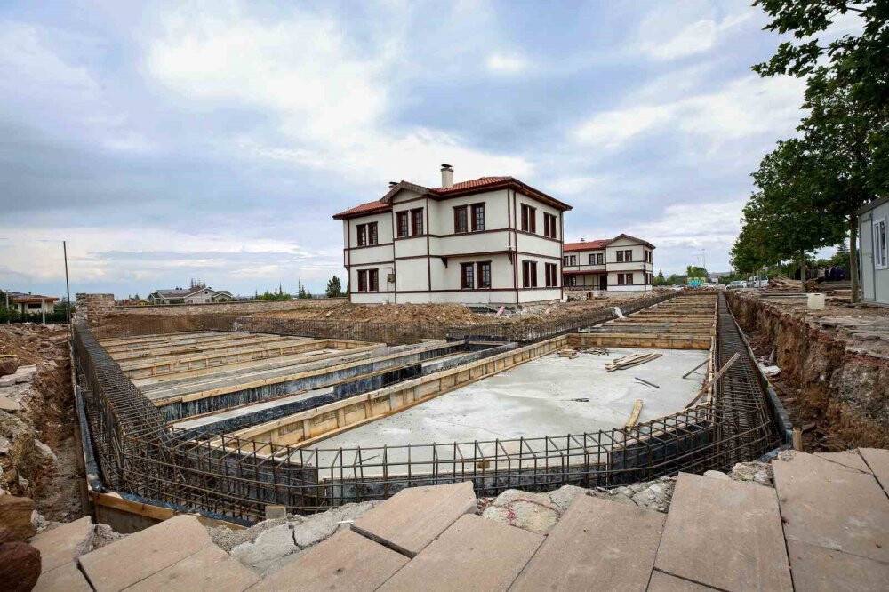 Meram Şehir ve Yaşam Kültürü Müzesi hızla yükseliyor