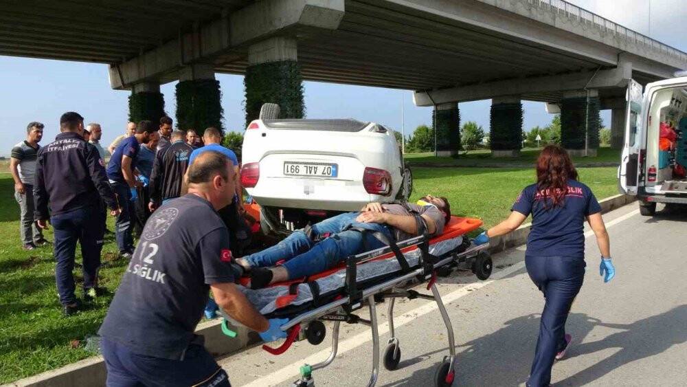 7 kişinin yaralandığı kazada adeta can pazarı yaşandı