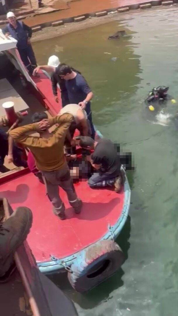 Denize düşen 18 yaşındaki işçi hayatını kaybetti