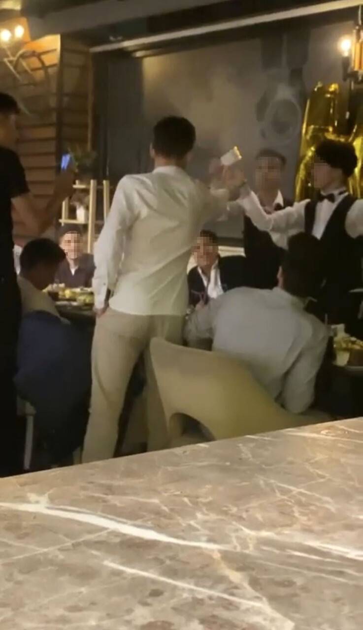 Doğum günü partisinden skandal görüntüler!