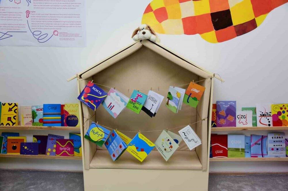 Bu kütüphane çocuklara kitap sevgisini aşılayacak