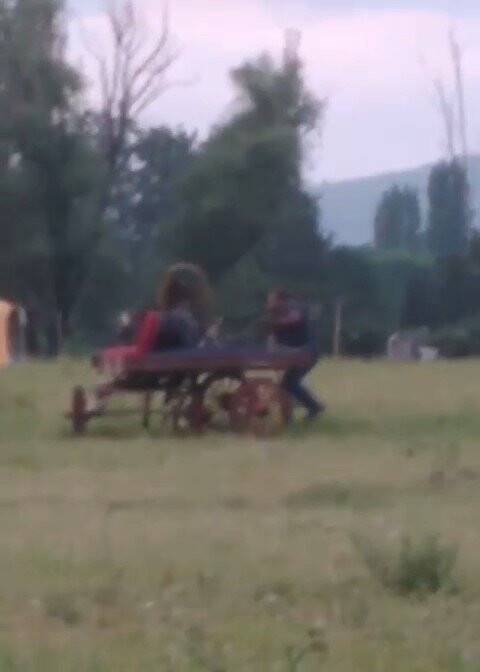 Bursa’da yürekleri sızlatan görüntü...Kendisini çeken ata böyle işkence yaptı