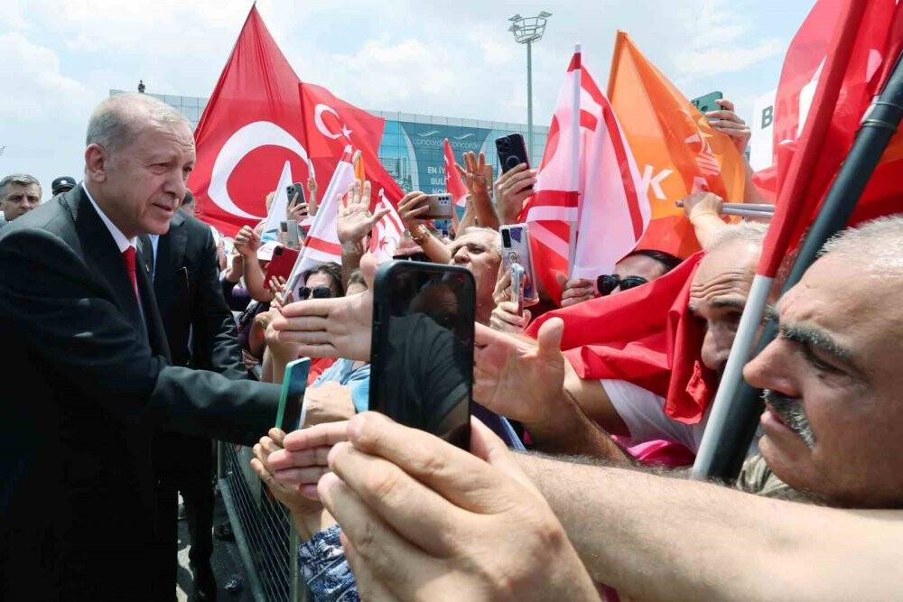 Cumhurbaşkanı Erdoğan'dan 'Türkiye Yüzyılı'nda ilk ziyaret KKTC'ye