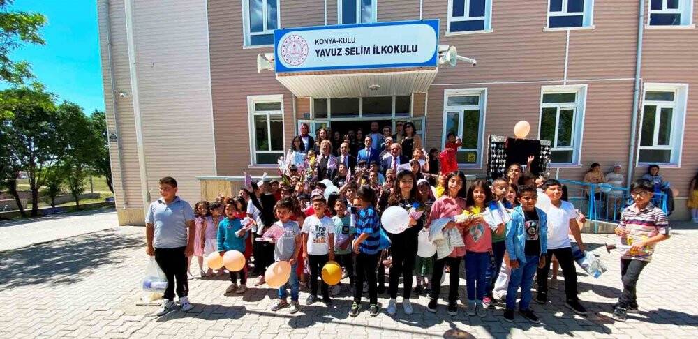 Kulu’da 7 bin 586 öğrenci karne sevinci yaşadı