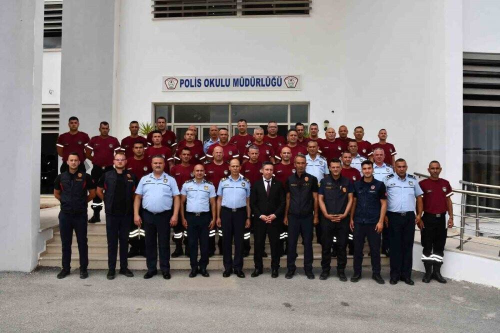 Konya Büyükşehir İtfaiyesi'nden KKTC'de eğitim