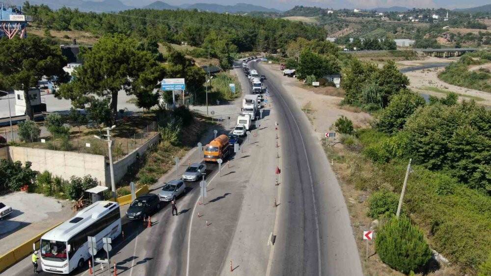 BKonya-Antalya yolunda yoğunluk
