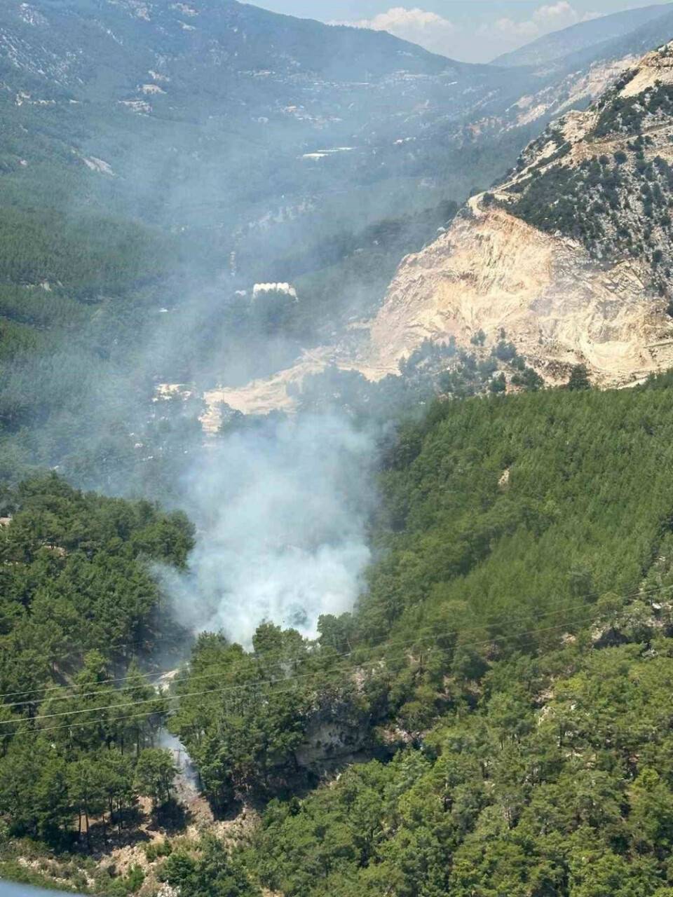 Antalya’da orman yangını