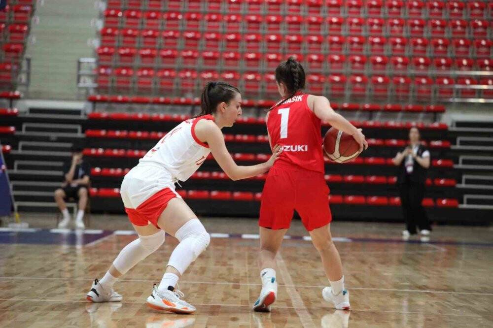 18 Yaş Altı Kız Basketbol Milli Takımı, Avrupa Şampiyonası’na galibiyetle başladı