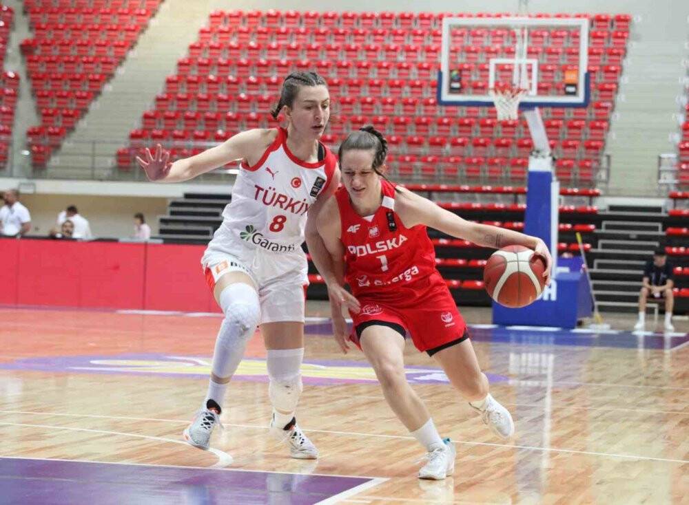 18 Yaş Altı Kız Basketbol Milli Takımı, Avrupa Şampiyonası’na galibiyetle başladı