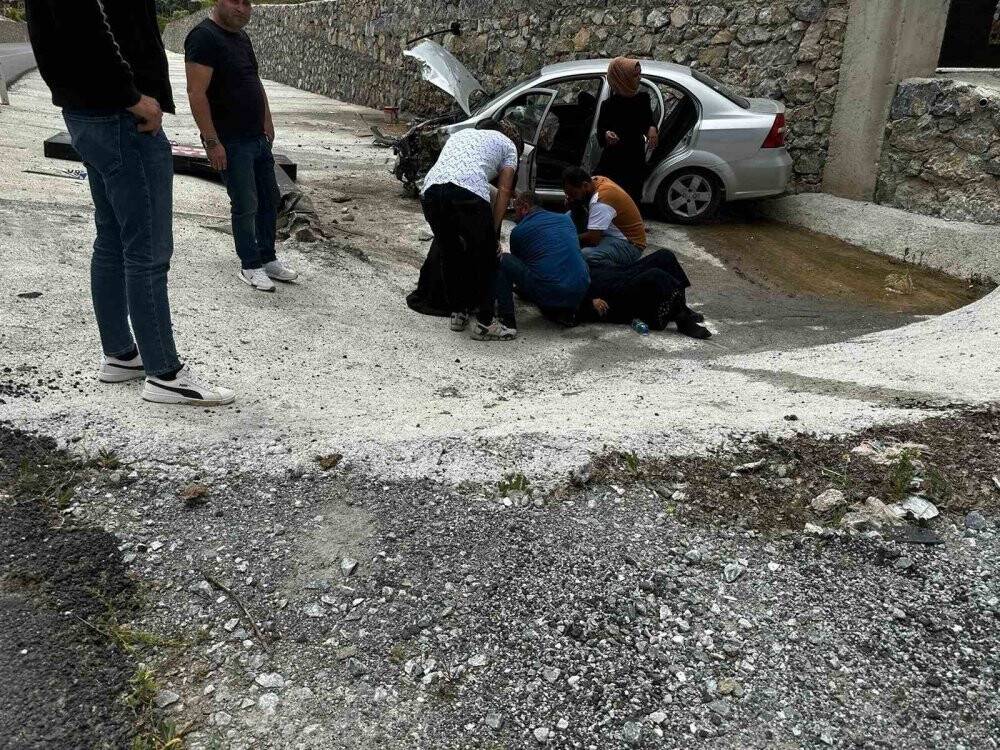 Yozgat’ta iki otomobil çarpıştı: 4 yaralı