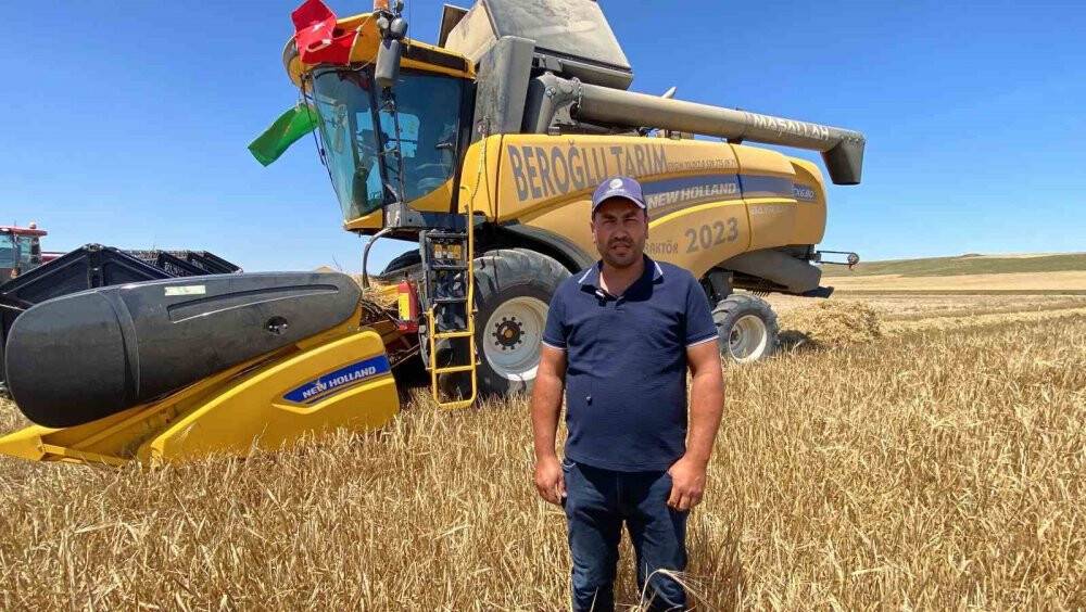 Kulu’da arpa ve buğday hasadı başladı