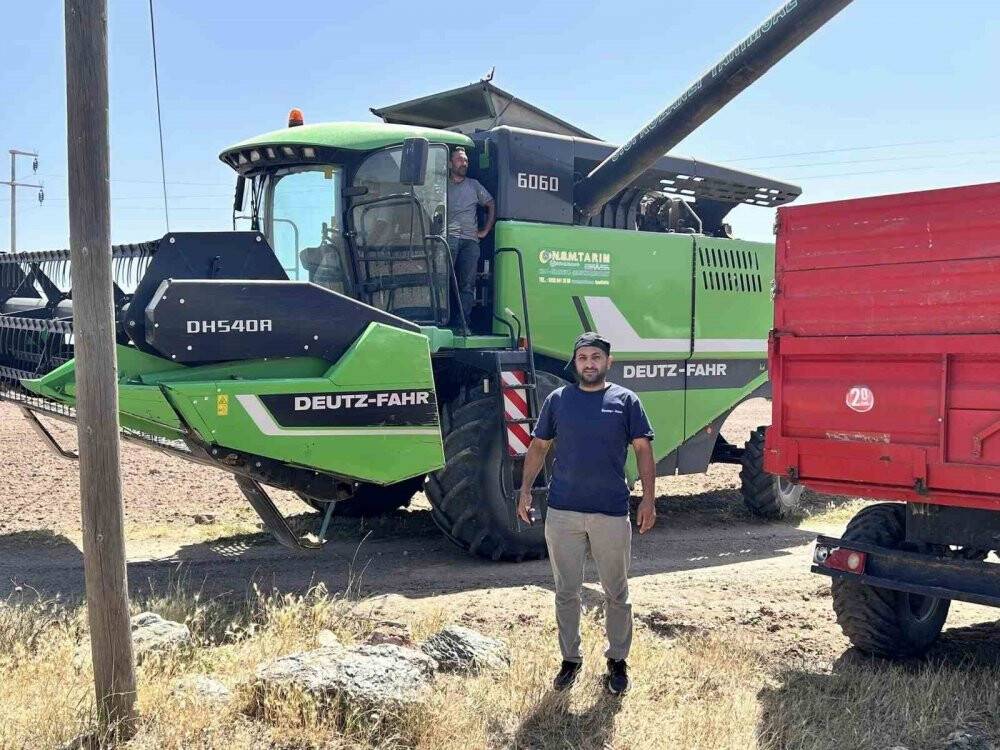 Kulu’da deneme amaçlı ekilen ketencik hasadına başlandı