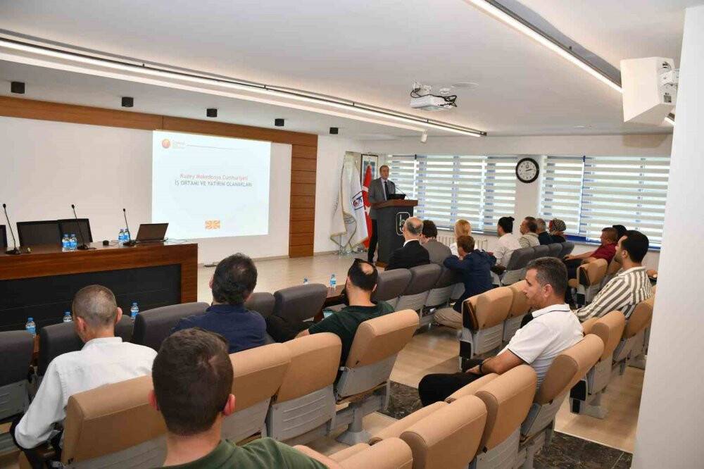 Kuzey Makedonya pazarı, Konyalı sanayicilere anlatıldı