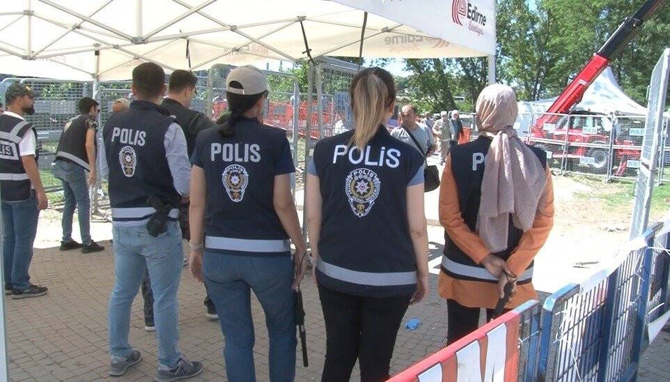 Kırkpınar er meydanında güvenlik üst seviyede