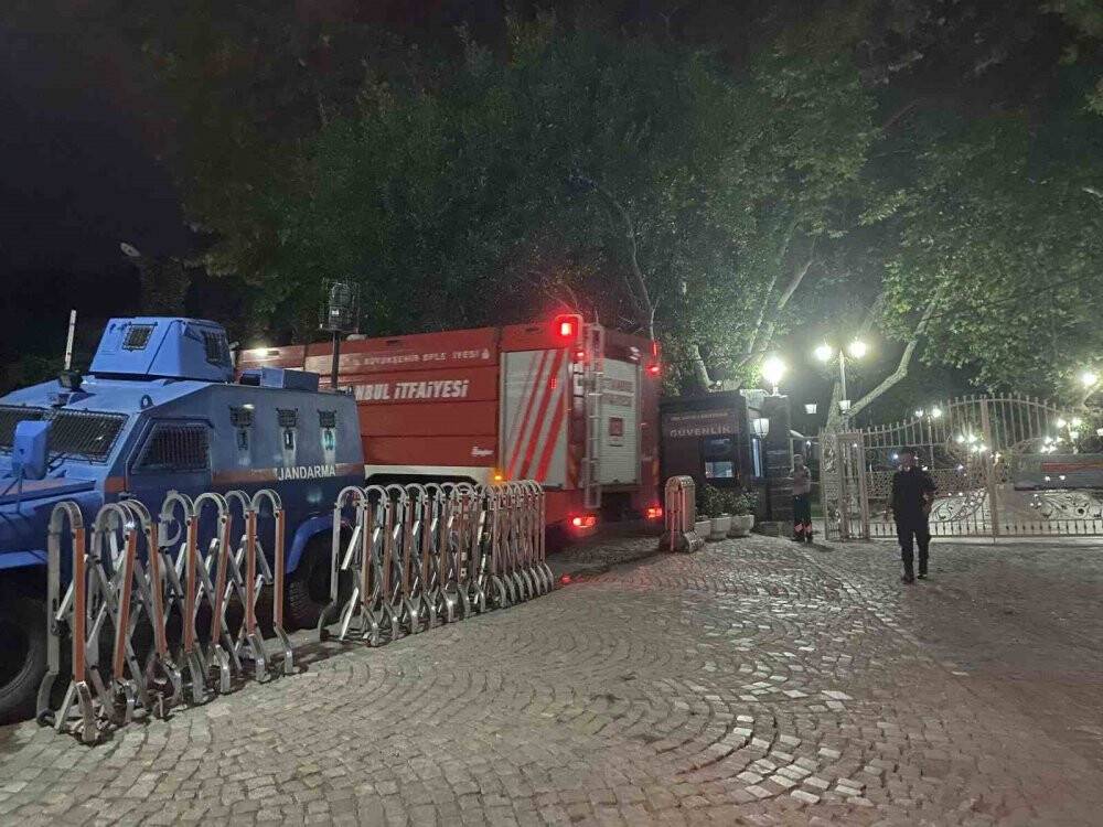 Topkapı Sarayı’ndaki tarihi restoranda yangın çıktı