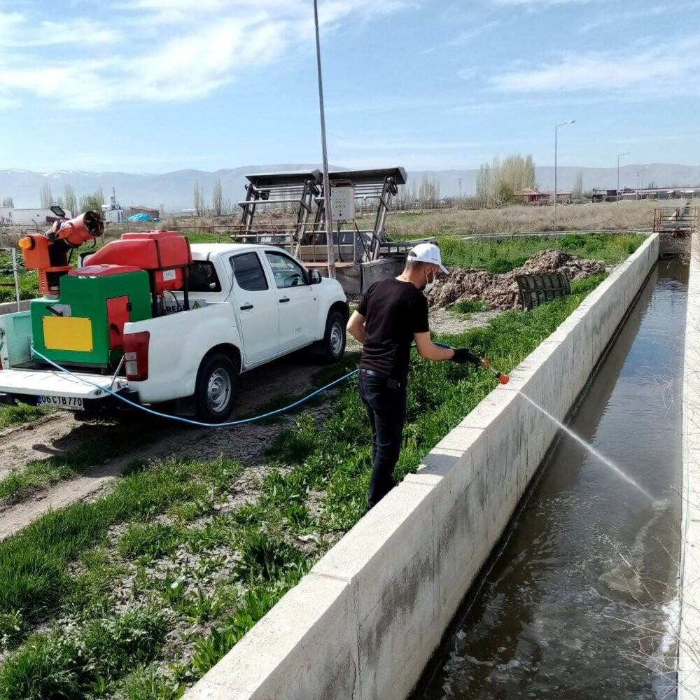 Ereğli Belediyesi ilaçlama çalışmalarını sürdürüyor