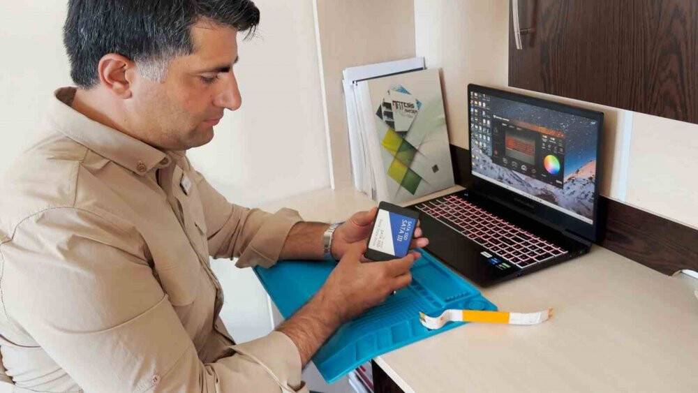 İnternetten adlığı 2 terabaytlık SSD, 100 gigabayt çıktı