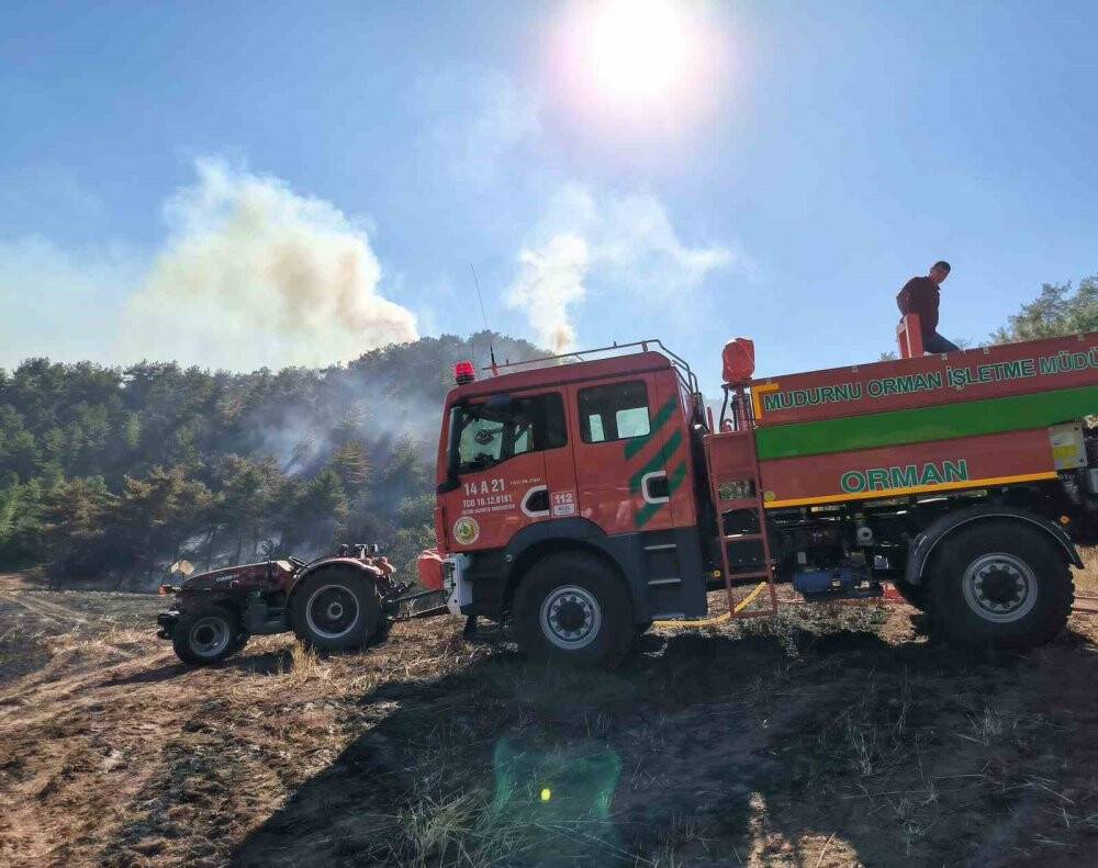 Bolu’da orman yangını kontrol altına alındı