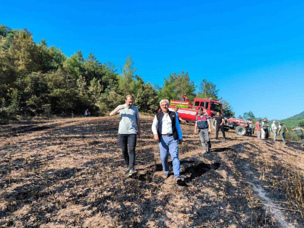 Bolu’da orman yangını kontrol altına alındı