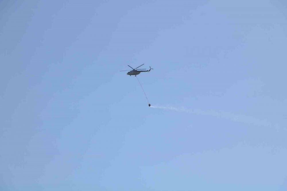 Hatay’daki orman yangınına müdahale sürüyor