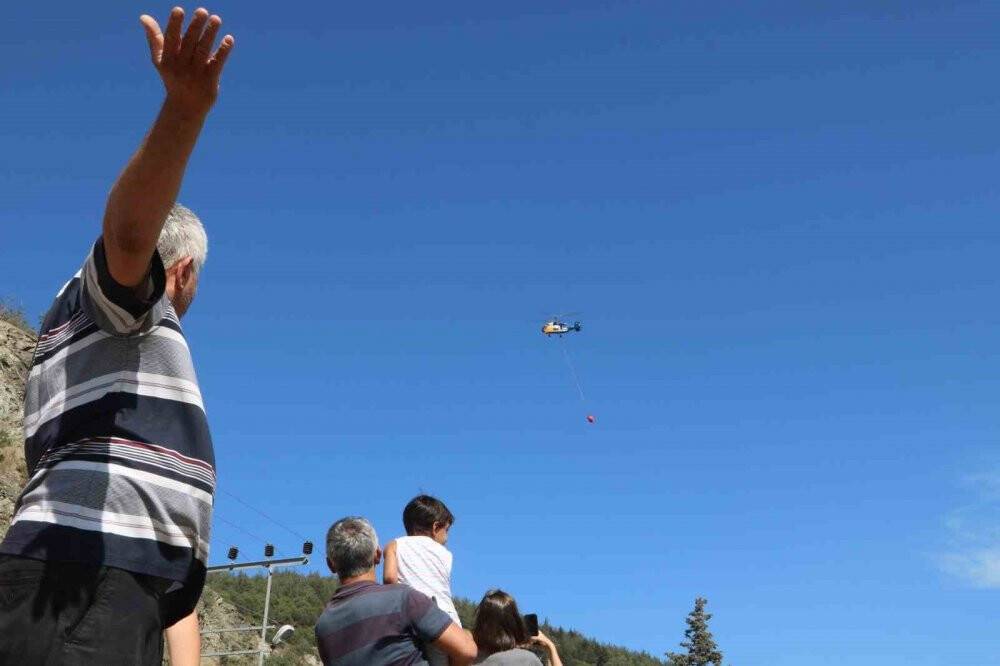 Hatay’daki orman yangınına müdahale sürüyor